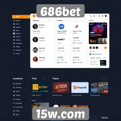 Simplicidade da interface do 686bet melhora experiência do usuário