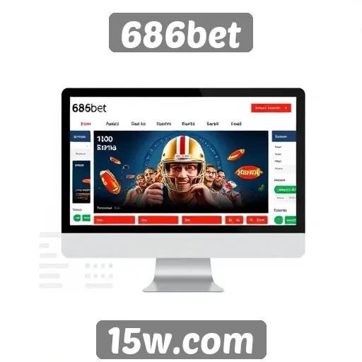 Análise da interface do usuário do site 686bet