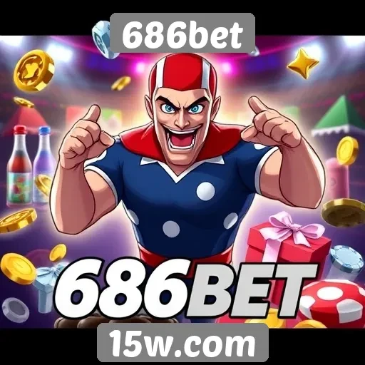 Variedade de jogos disponíveis no 686bet
